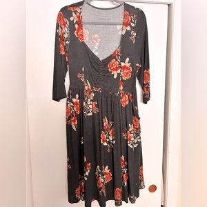 Torrid 0 Skater style dress